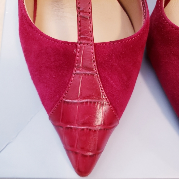 9.5 Antonio Melani "Sariano" ankle straps heels - Picture 5 of 12